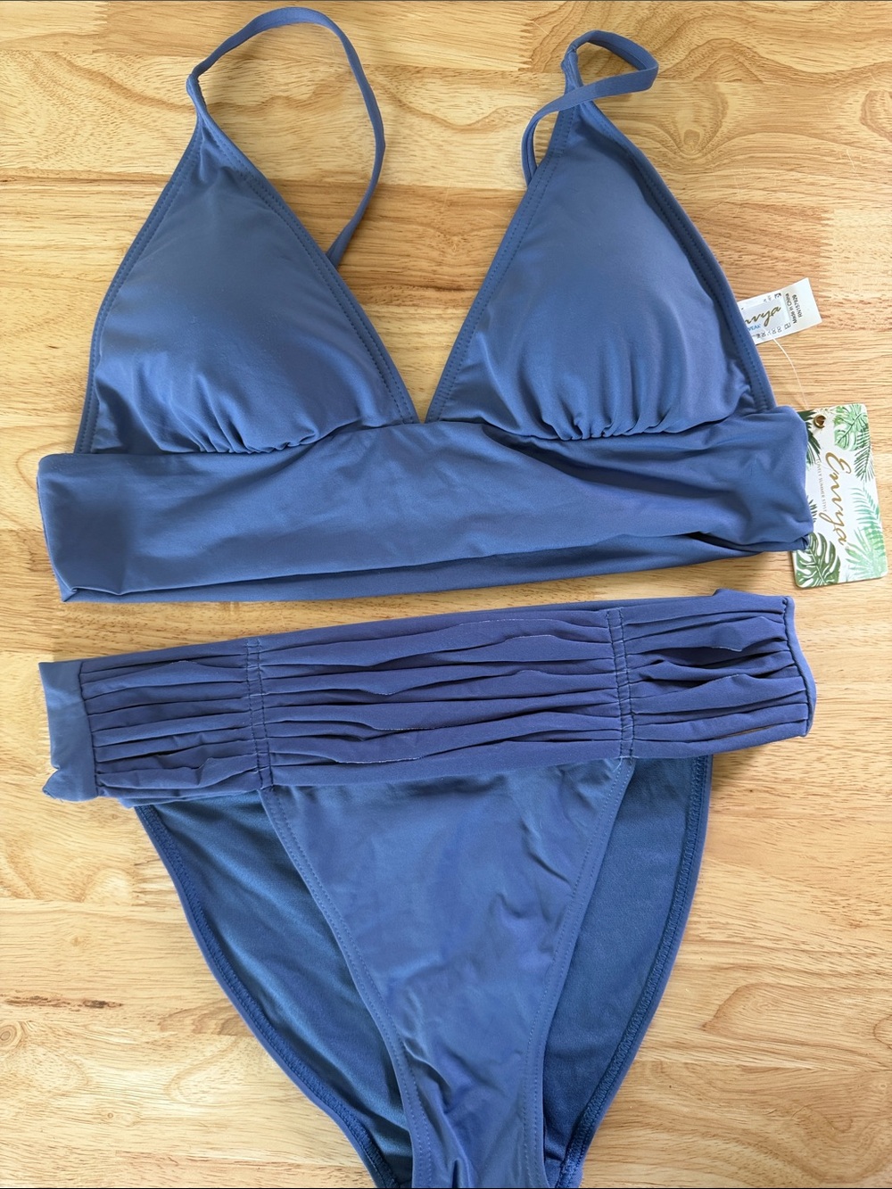 Envya Blue Two-Piece Bikini Set NWT